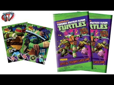 Nickelodeon Teenage Mutant Ninja Turtles Trading Cards Review, Panini