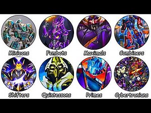 Every Transformers Sub-Race Explained