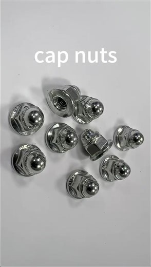 Cap Nuts for a Neater Finish on Fasteners