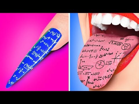 CÓMO CONVERTIRTE EN EL ESTUDIANTE MÁS INTELIGENTE || Trucos Geniales para la Escuela 123 GO! School