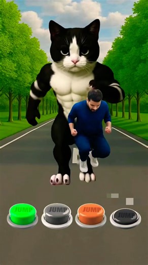 Jump all color button to Cat, Dog, Elephant & Alien#shorts#trending#funny#youtubeshorts