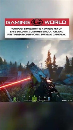 Outpost Simulator is a unique blend of base building, customer simulation