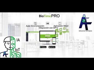 Introducción/Presentación ZK BioTime PRO Software WEB de Control de Asistencia IA IoT