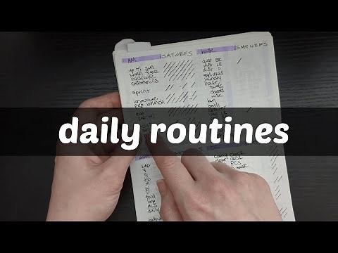 how I plan daily routines in my ADHD bullet journal (realistic)