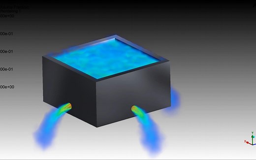 ansys fluent 水箱漏水，VOF多相流，快速实现