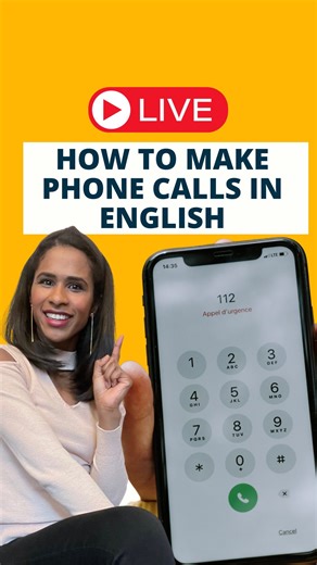 35 reactions | Confused about how to make a phone call in English? In...