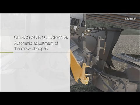 CLAAS LEXION | CEMOS AUTO CHOPPING