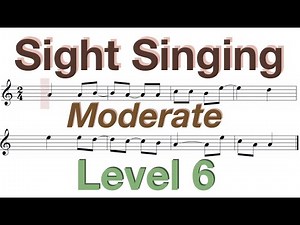 Sight Singing Exercise - Level 6