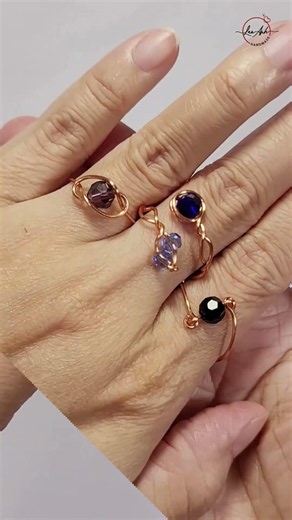 Simple ring - Free tutorial video link above the title #shortsvideo #ring