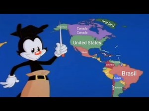 Yakko's World but every country is said in their language