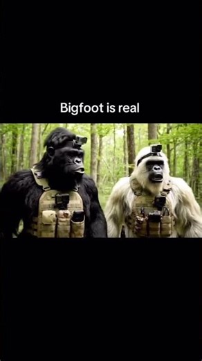 🔥BIGFOOT SPOTTED IN FOREST REAL OR FAKE🔥