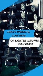 3.4K views | Heavyweight & Low Reps or Lighter Weight & High Reps?...