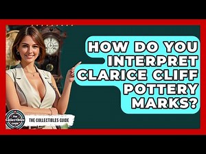 How Do You Interpret Clarice Cliff Pottery Marks? - The Collectibles Guide