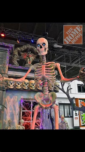 home depot halloween animatronics preview for 2025! 😮🎃💀✨✨ | Let’s Shop Holidays