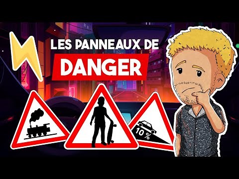Les Panneaux de Danger INDISPENSABLES pour le Code de la Route ⚠️