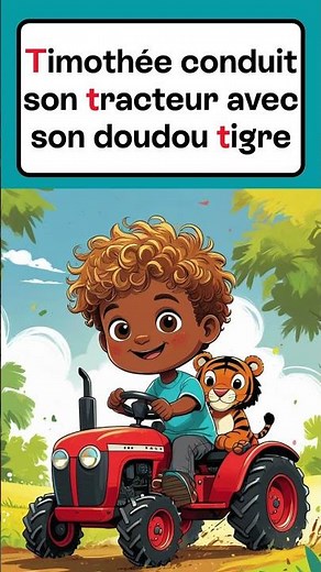 Le son de la lettre T I Apprendre l’alphabet pour les petits en chanson