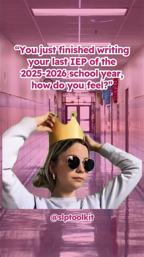 The Best Feeling for School SLPs at the End of the Year 👑