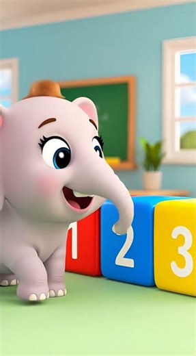 Counting With Baby Elephant 🐘