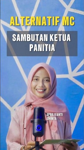 Kata kata MC untuk sambutan ketua panitia