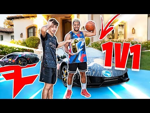 FaZe Rug 1v1 For His Custom LAMBORGHINI !!