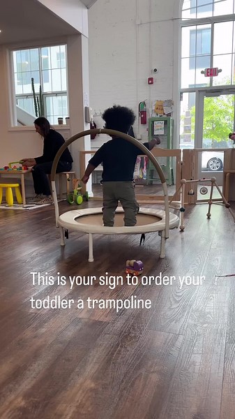 🥰 Follow us for more innovative Amazon baby and toddler must-haves. #babyshop #babytok #trampoline #foryou