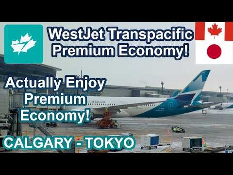WESTJET TRANSPACIFIC PREMIUM ECONOMY | CALGARY - TOKYO | 787-9 Dreamliner - How is it?!