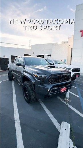 Performance Lift and Custom Wheels Upgrade on a Brand New 2026 Toyota Tacoma TRD Sport 4x4 For Sale