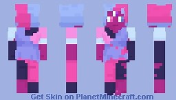 Ruby and Sapphire - The Answer Minecraft Skin