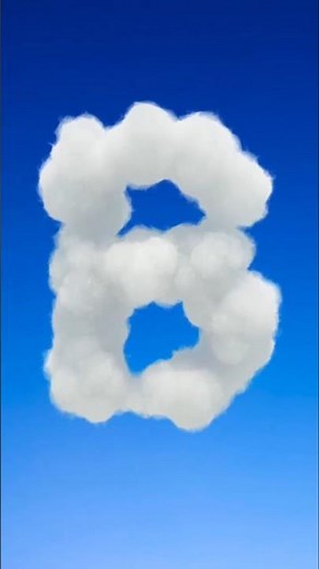 Fun Cloud Letters ABC Alphabet | Learn ABCs with Fluffy Clouds #abcd #babysensory #toddlerlearning