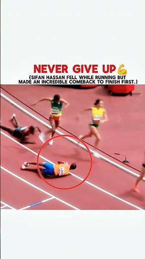 Giving Up Too Soon Is A Sin 💫 #SifanHassan #DutchAthlete #OlympicChampion#TrackAndField #olympics