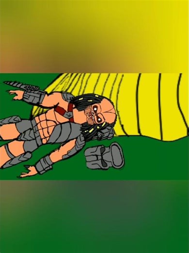 Predador e alien lutando #predador #alien #luta #animação #fight