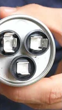 How to discharge a capacitor #shorts #hvac