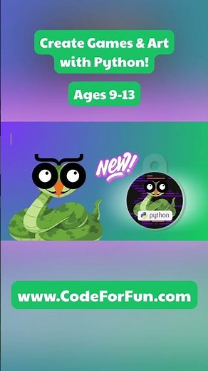 Kids Coding Camp | Create Games and Art with Python