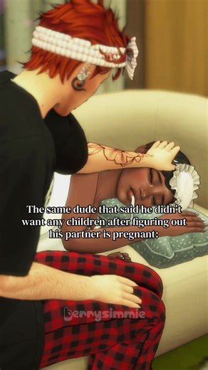 Replying to @Chai He ended up going to counseling after (rpo mod🙂‍↕️) but his preference ended up changing pretty soon after. He’s neutral about having kids and is hoping for a boy like Astraea is [🍓] #thesims4 #sims4 #ts4 #sims #fyp