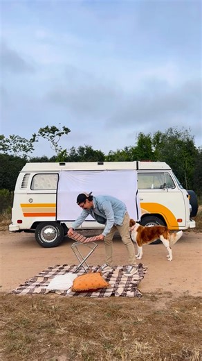 Solar string lights upgrade vanlife campsite vibes