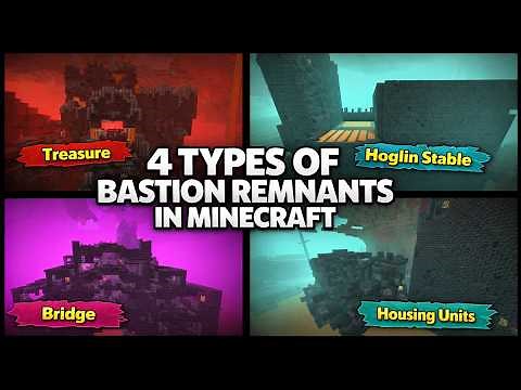 4 Types of Bastion Remnant in Minecraft