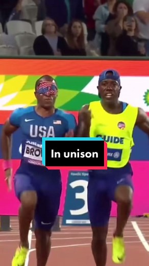 Blind Paralympic Runners David Brown & Jerome Avery - Inspirational Sprinters