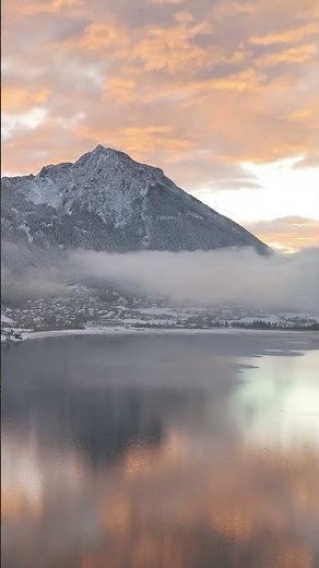 Webcam Achensee - Paradiesische Augenblicke am Morgen! #mountains #travel #lake #winter #travel