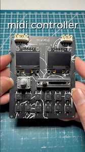 I built this DIY midi controller