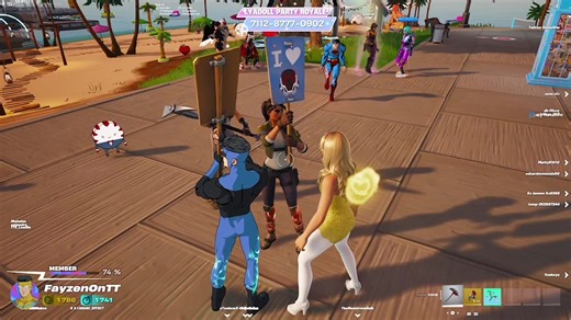 Epic Emote Battle in Fortnite Party Royale!