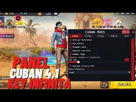 CUBAN PANEL MOD 4.1 UPDATED ANTIBAN INFINITE KEY