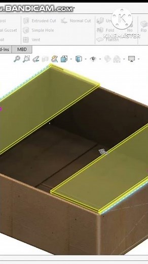 Box Design In Solidworks| #short | #solidworks | #autocad | #box