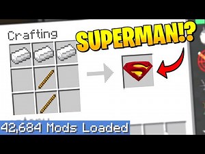 Largest Minecraft Modpack but EVERY crafting recipe is RANDOM 10