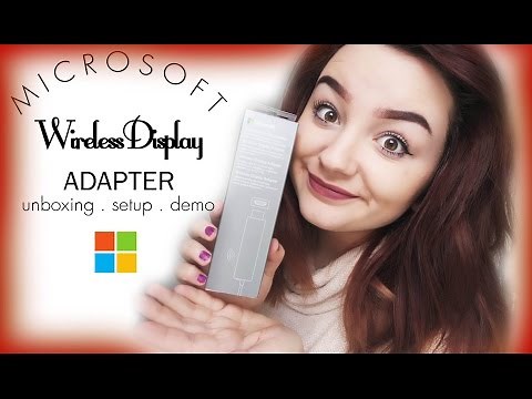 Microsoft Wireless Display Adapter: Unboxing and Demo Review
