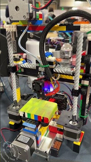 A Lego 3D Printer 3D Printing a Lego Brick?