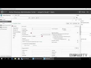 2 Ways to Create New Active Directory Users GUI Method in Windows Server 2016