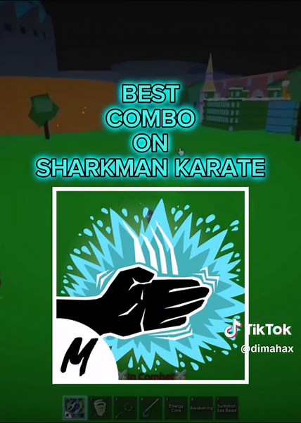 Piscogris228 (@dimahax) - Best Sharkman Karate Combo in Blox Fruit Showcase