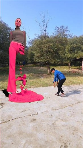 Sand sculpture special effect video 🏃💃🔥 #sandsculptures #vfx #shorts