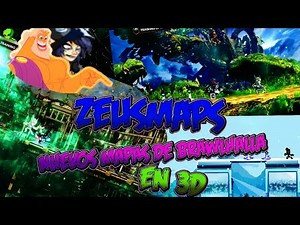 Brawlhalla | MAPAS EN 3D!!! INCREÍBLE!! - ZeusMaps.