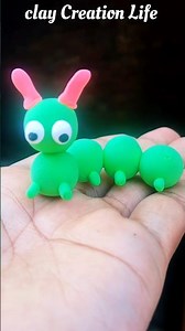 How to Make Easy Clay Snail 🐌 | Simple Clay art#diy #clayart #trending #music #shorts